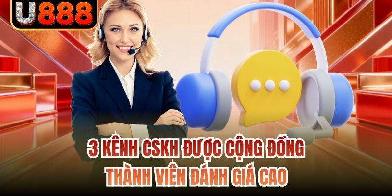 3 kênh CSKH được cộng đồng thành viên đánh giá cao