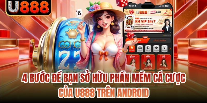 4 bước để bạn sở hữu phần mềm cá cược của U888 trên Android