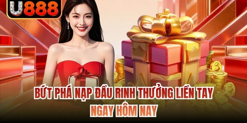 Bứt phá nạp đầu rinh thưởng liền tay ngay hôm nay